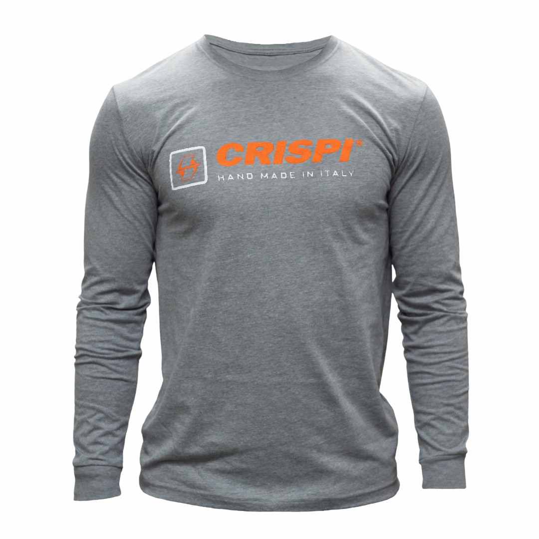 Crispi Shop Long Sleeve T-skjorte Grå | VLD-487156